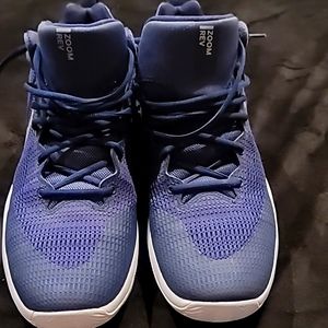 Nike Zoom Rev TB Navy Blue Men's Basketball Shoes sz 16